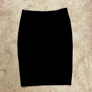 LuLaRoe Black Cassie Pencil Skirt Small